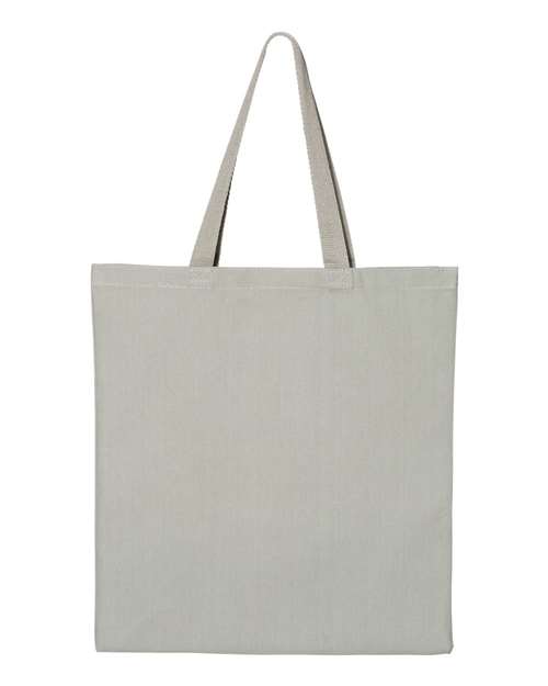 Q-Tees Q800-Promotional Tote in Grey