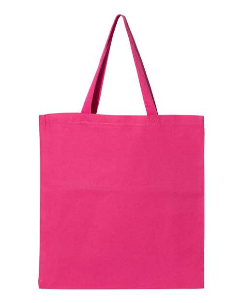 Q-Tees Q800-Promotional Tote in Hot Pink