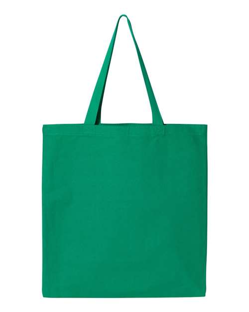 Q-Tees Q800-Promotional Tote in Kelly