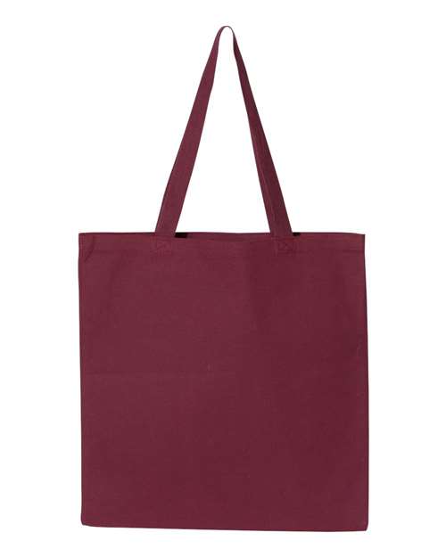 Q-Tees Q800-Promotional Tote in Maroon