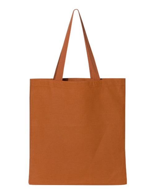 Q-Tees Q800-Promotional Tote in Texas Orange