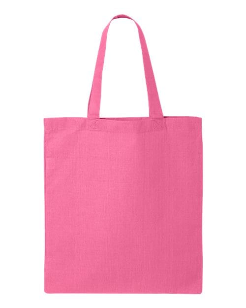 Q-Tees QTB-Economical Tote in Azalea