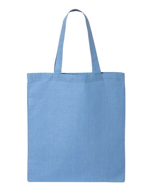 Q-Tees QTB-Economical Tote in Carolina Blue