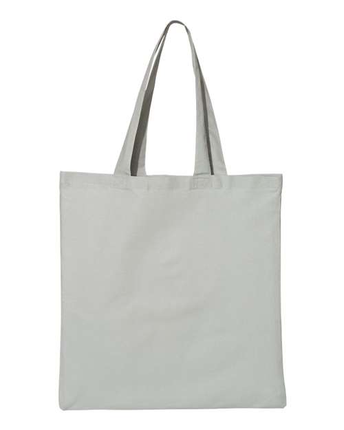 Q-Tees QTB-Economical Tote in Grey