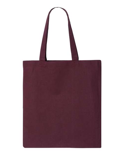 Q-Tees QTB-Economical Tote in Maroon