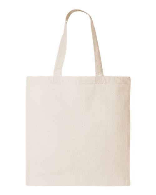 Q-Tees QTB-Economical Tote in Natural
