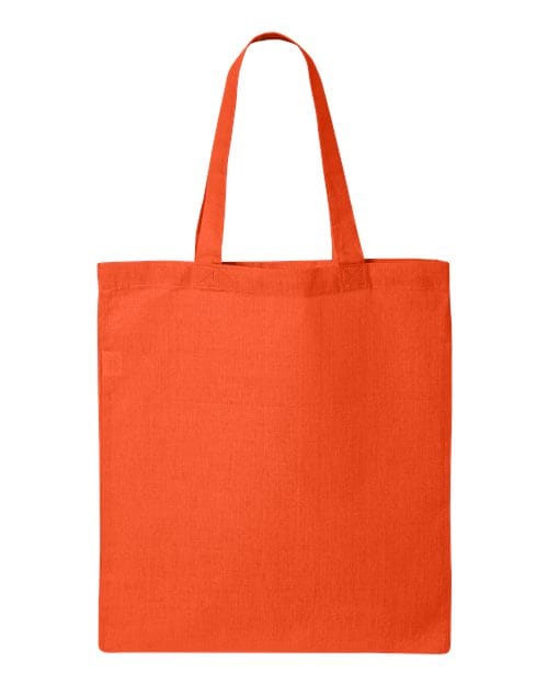 Q-Tees QTB-Economical Tote in Orange