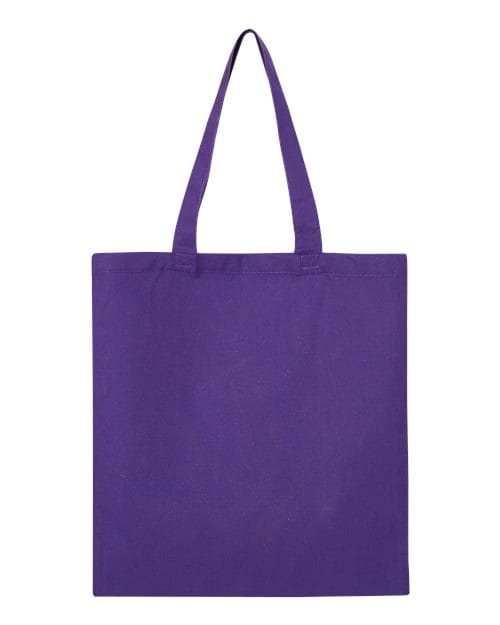 Q-Tees QTB-Economical Tote in Purple
