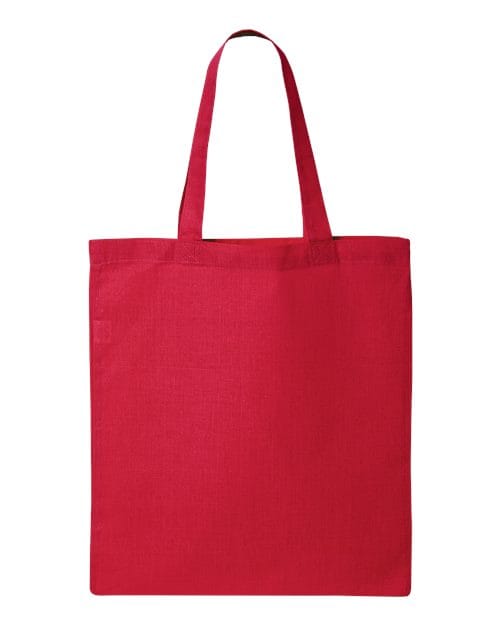Q-Tees QTB-Economical Tote in Red