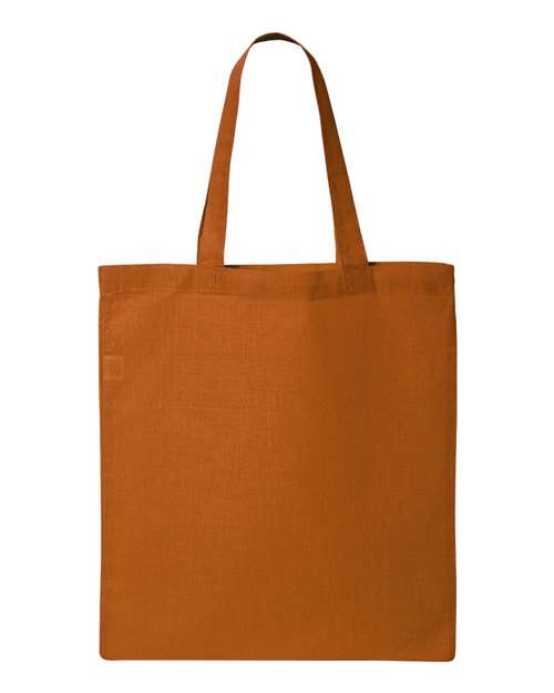 Q-Tees QTB-Economical Tote in Texas Orange