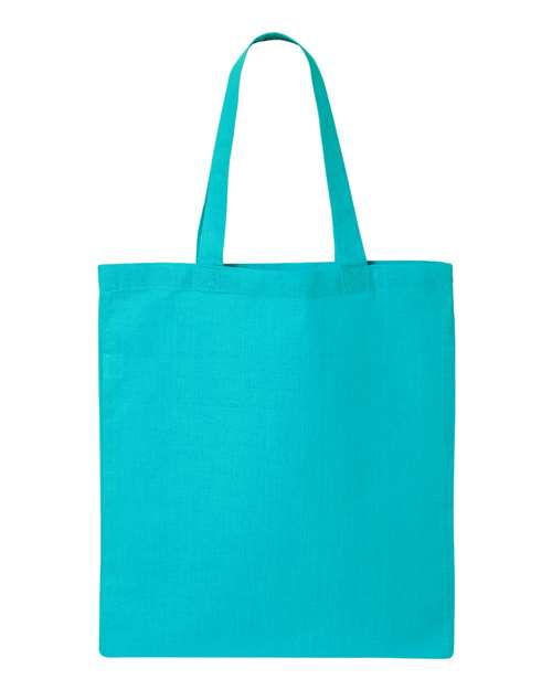 Q-Tees QTB-Economical Tote in Turquoise