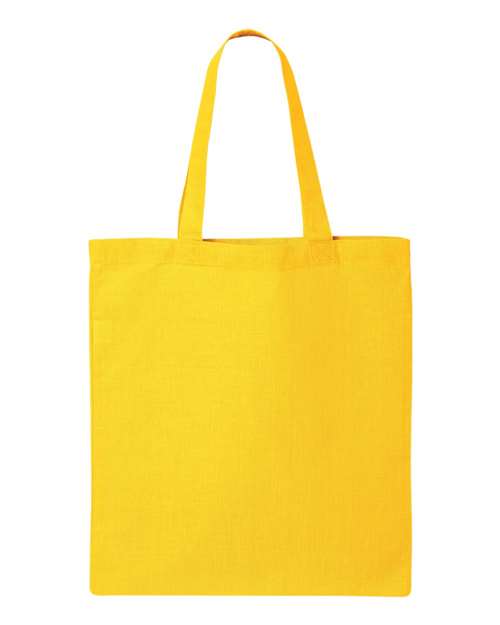 Q-Tees QTB-Economical Tote in Yellow