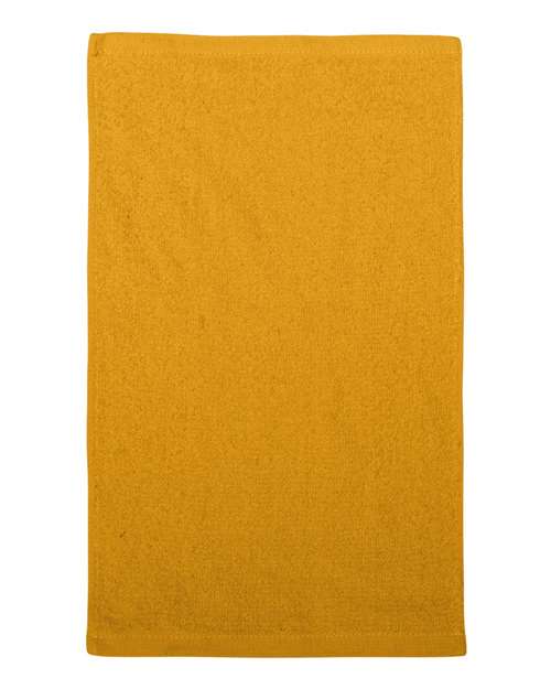 Q-Tees T18-Budget Rally Towel in Gold