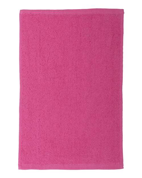 Q-Tees T18-Budget Rally Towel in Hot Pink