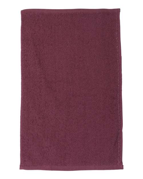 Q-Tees T18-Budget Rally Towel in Maroon