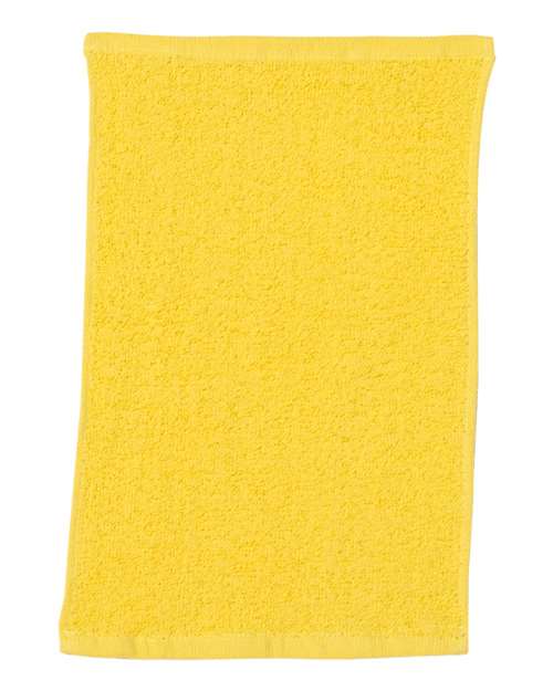 Q-Tees T18-Budget Rally Towel in Yellow