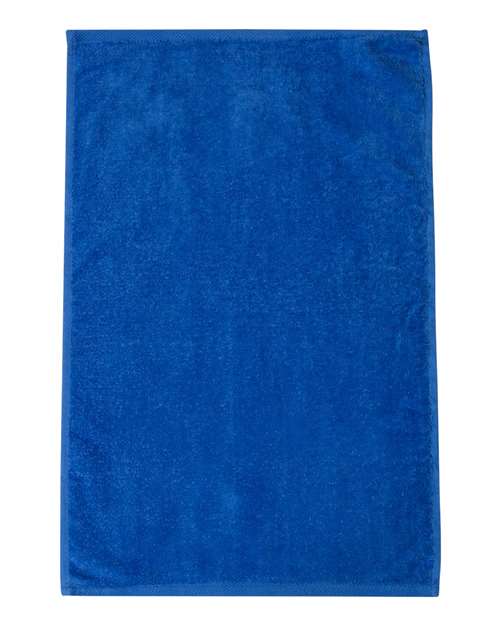 Q-Tees T200-Hemmed Hand Towel in Royal