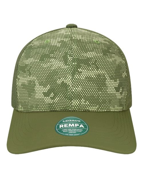 REMPA-Reclaim Mid-Pro Adjustable Cap in Army Camo Dots