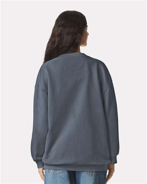 RF496 Unisex ReFlex Fleece Crewneck Sweatshirt in 
