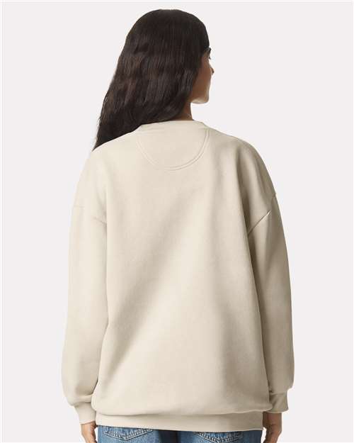 RF496 Unisex ReFlex Fleece Crewneck Sweatshirt in 