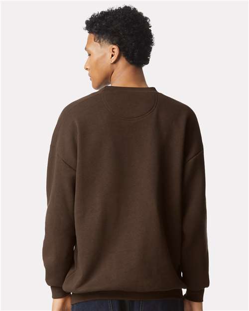 RF496 Unisex ReFlex Fleece Crewneck Sweatshirt in 