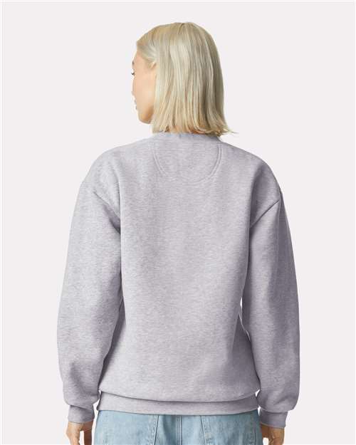 RF496 Unisex ReFlex Fleece Crewneck Sweatshirt in 