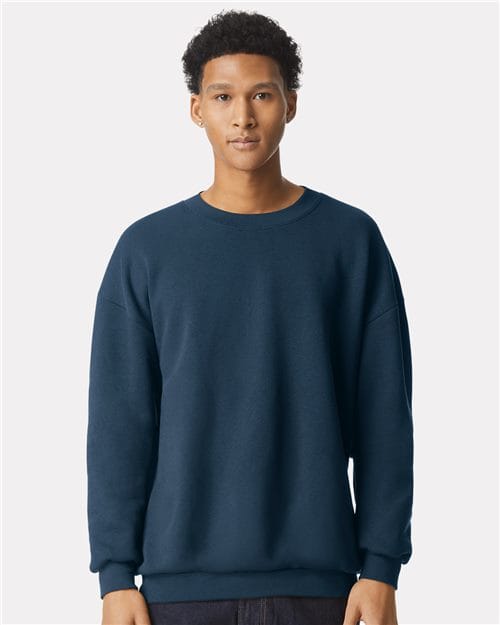 RF496 Unisex ReFlex Fleece Crewneck Sweatshirt in 