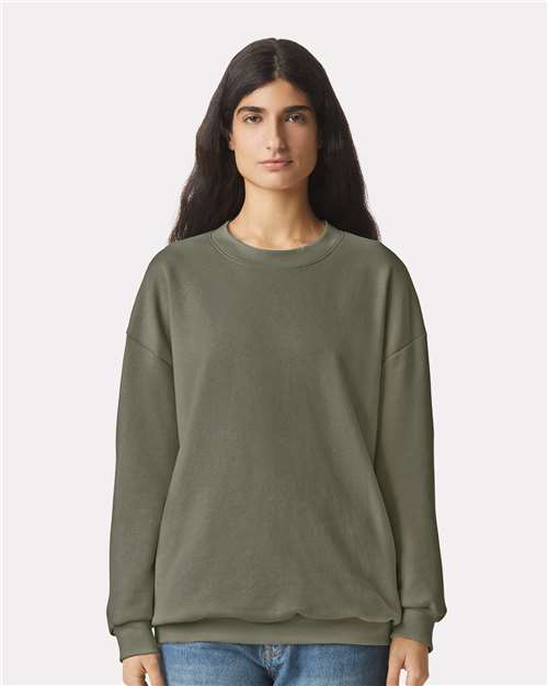 RF496 Unisex ReFlex Fleece Crewneck Sweatshirt in 