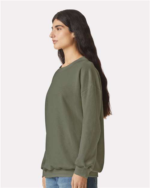 RF496 Unisex ReFlex Fleece Crewneck Sweatshirt in 