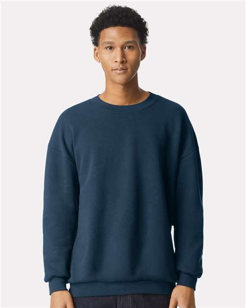 RF496 Unisex ReFlex Fleece Crewneck Sweatshirt in 