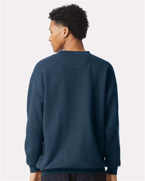 RF496 Unisex ReFlex Fleece Crewneck Sweatshirt in 