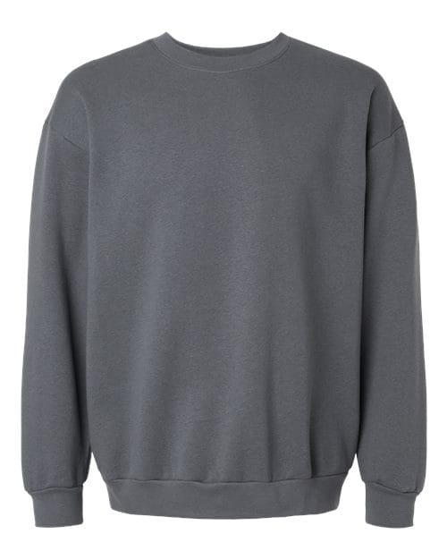 RF496 Unisex ReFlex Fleece Crewneck Sweatshirt in Asphalt