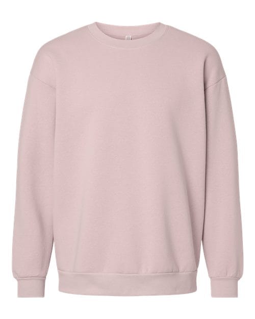 RF496 Unisex ReFlex Fleece Crewneck Sweatshirt in Blush