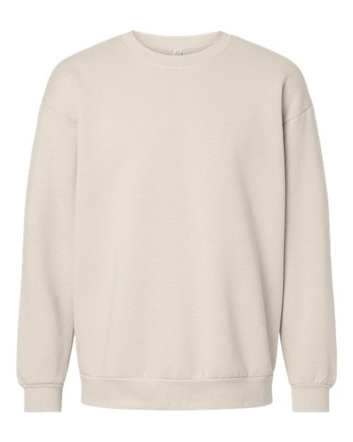 RF496 Unisex ReFlex Fleece Crewneck Sweatshirt in Bone