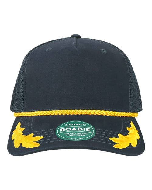 ROADIE-Five-Panel Adjustable Cap in Navy Admiral