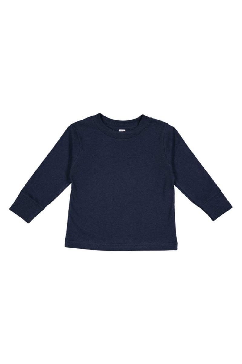 Rabbit Skins 3311 Toddler Long-Sleeve Cotton Jersey T-Shirt in 