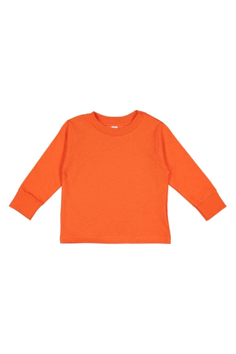 Rabbit Skins 3311 Toddler Long-Sleeve Cotton Jersey T-Shirt in 