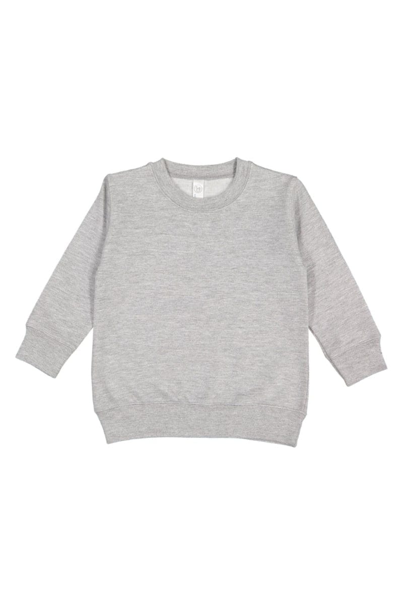Rabbit Skins 3317 Toddler Fleece Sweatshirt in Heather