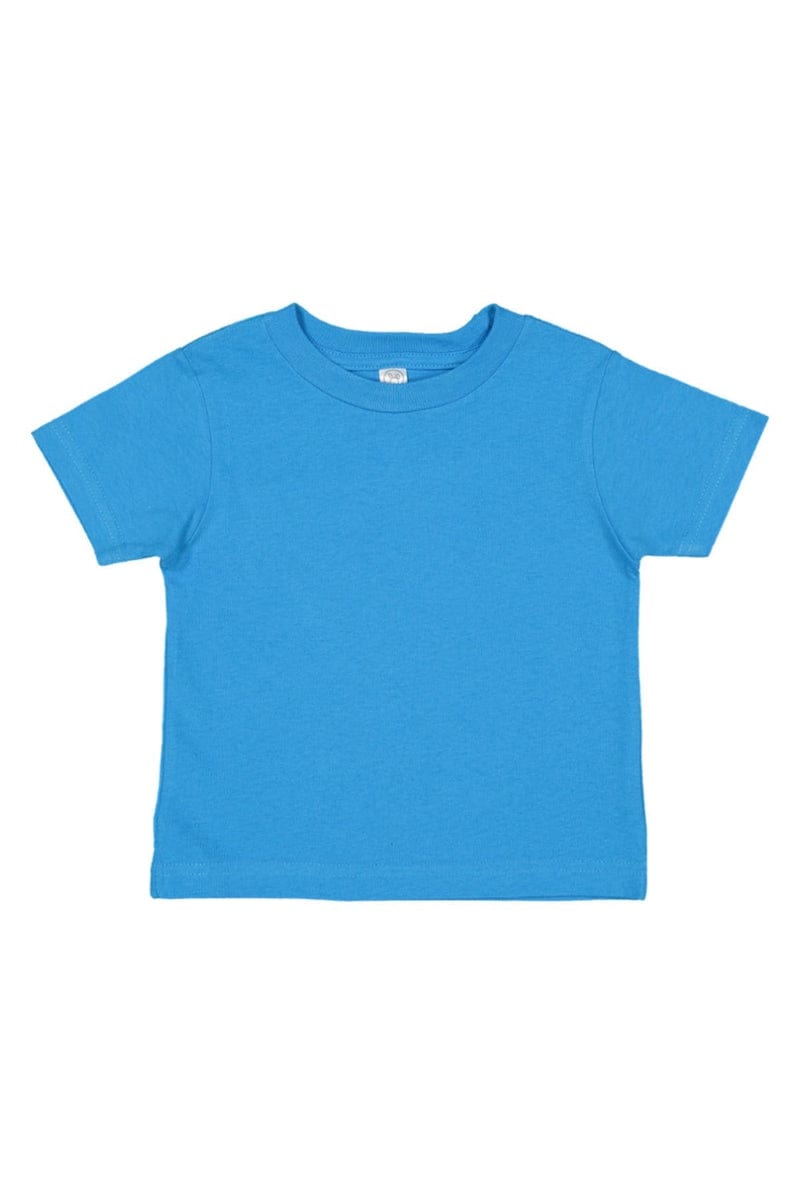 Rabbit Skins 3321 Toddler Fine Jersey T-Shirt in Cobalt