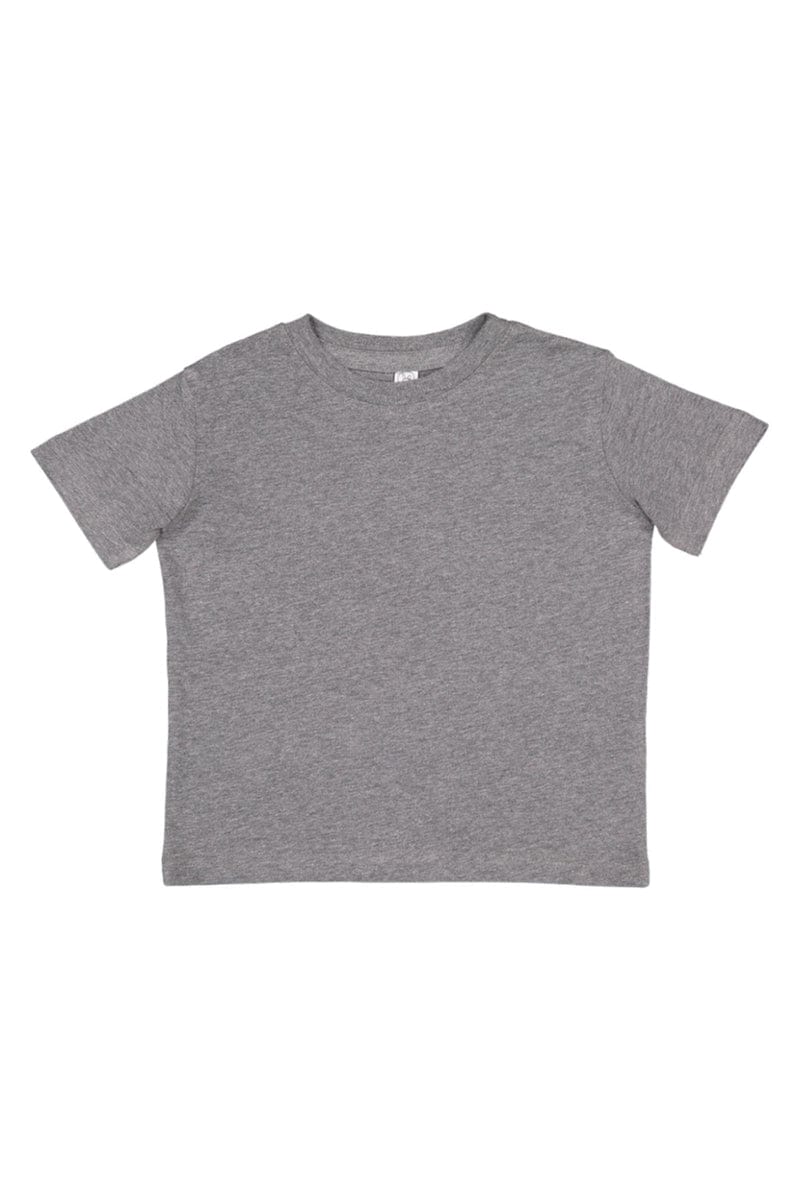 Rabbit Skins 3321 Toddler Fine Jersey T-Shirt in Granite Heather
