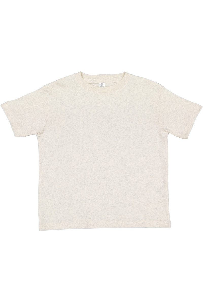 Rabbit Skins 3321 Toddler Fine Jersey T-Shirt in Natural Heather