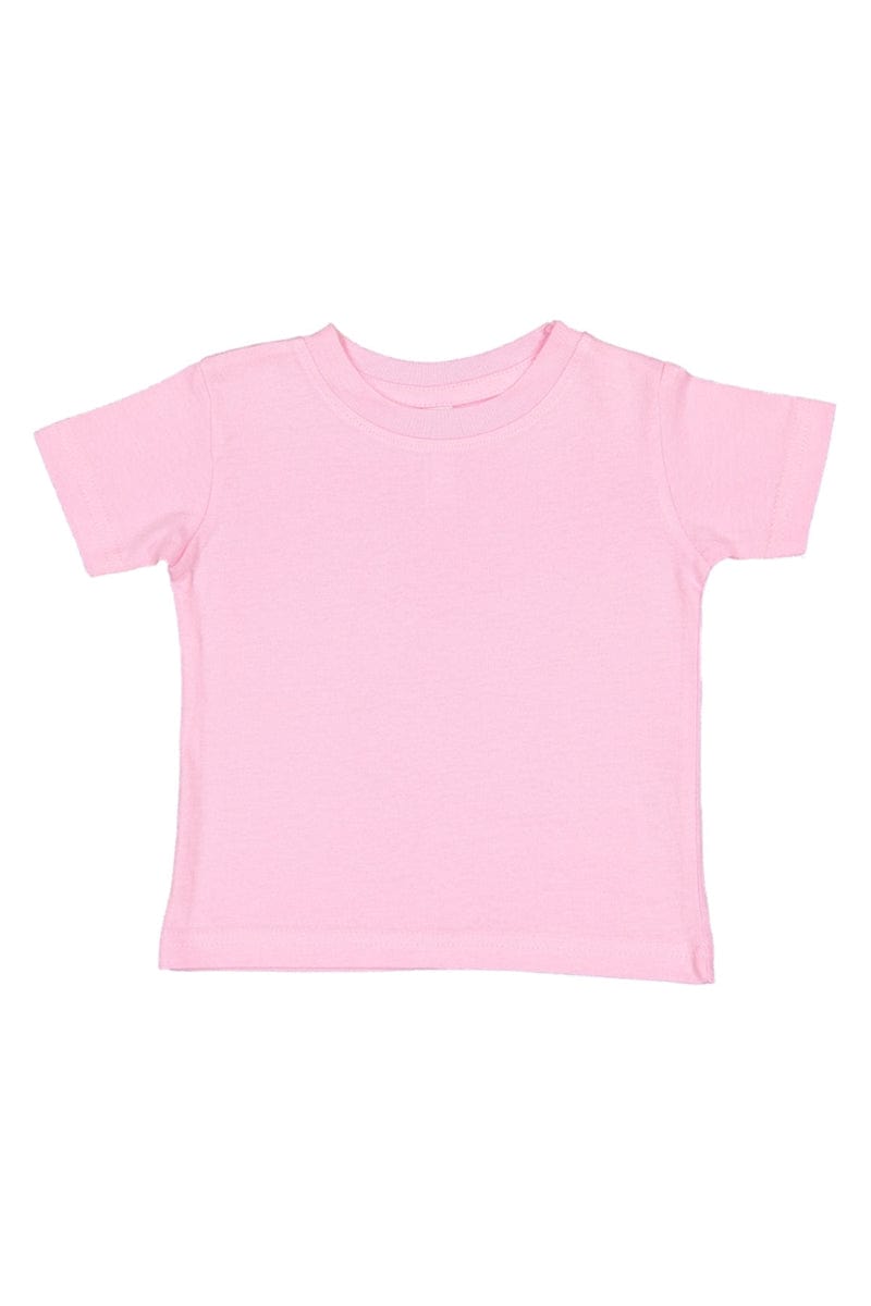 Rabbit Skins 3321 Toddler Fine Jersey T-Shirt in Pink