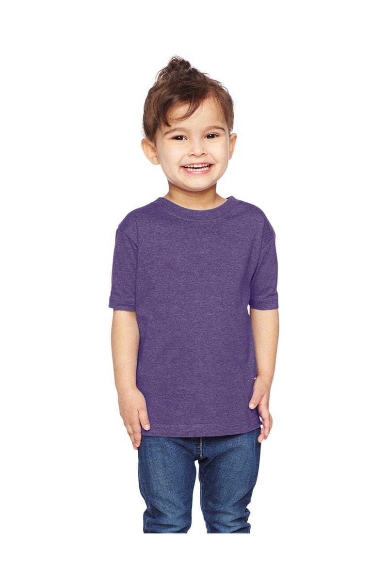 Rabbit Skins 3321 Toddler Fine Jersey T-Shirt in Vintage Purple