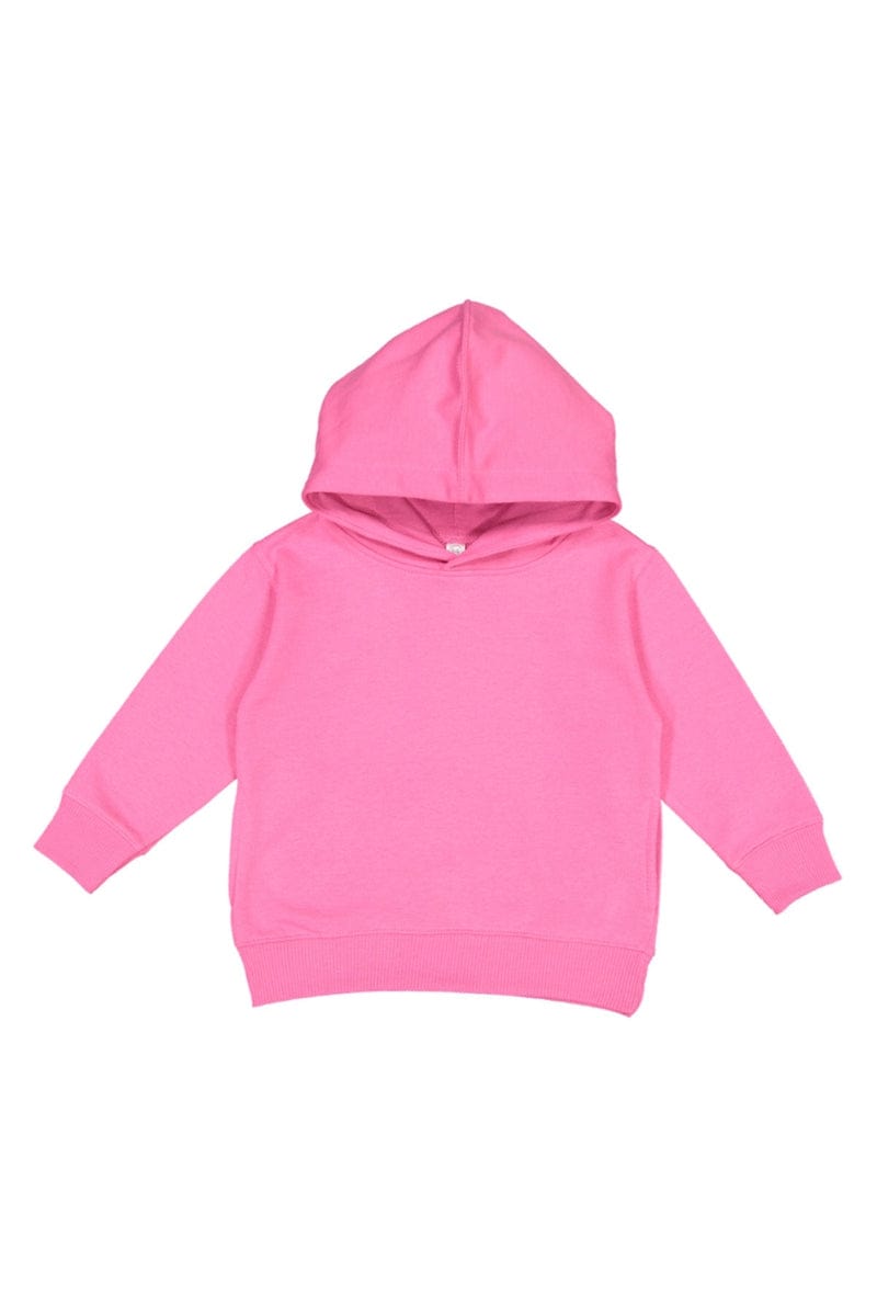Rabbit Skins 3326 Toddler Pullover Fleece Hoodie in Raspberry