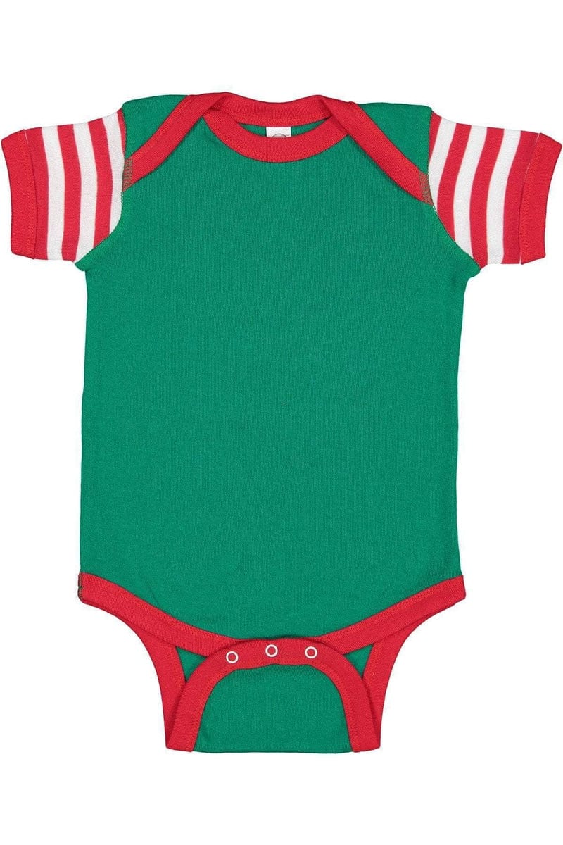 Rabbit Skins 4400 Infant Baby Rib Bodysuit, Basic Colors in 