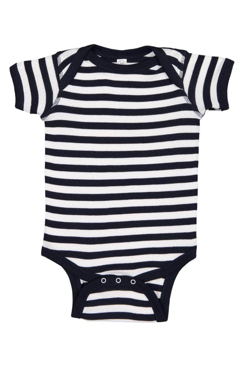Rabbit Skins 4400 Infant Baby Rib Bodysuit, Extended Colors in 