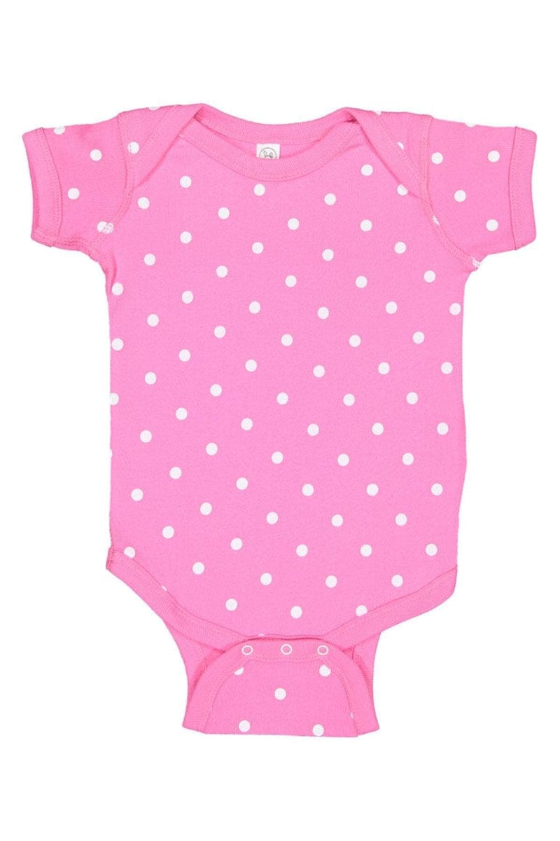 Rabbit Skins 4400 Infant Baby Rib Bodysuit, Extended Colors in 