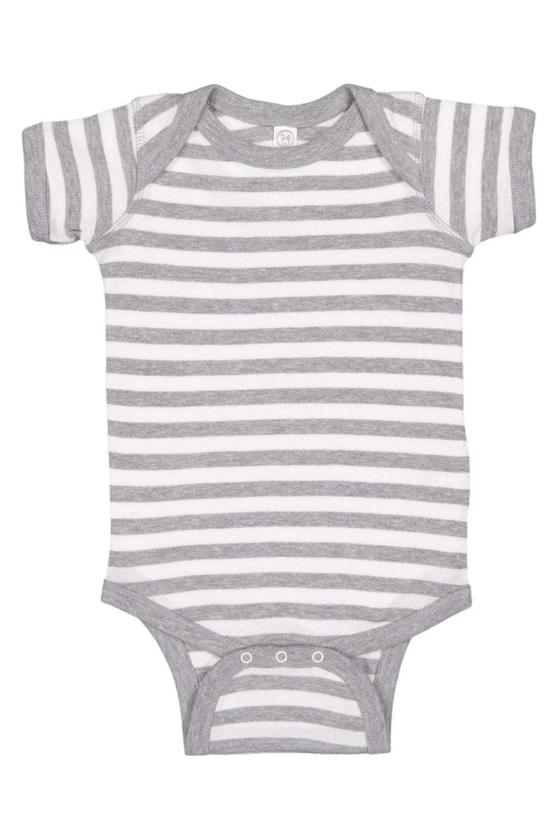 Rabbit Skins 4400 Infant Baby Rib Bodysuit, Extended Colors in 