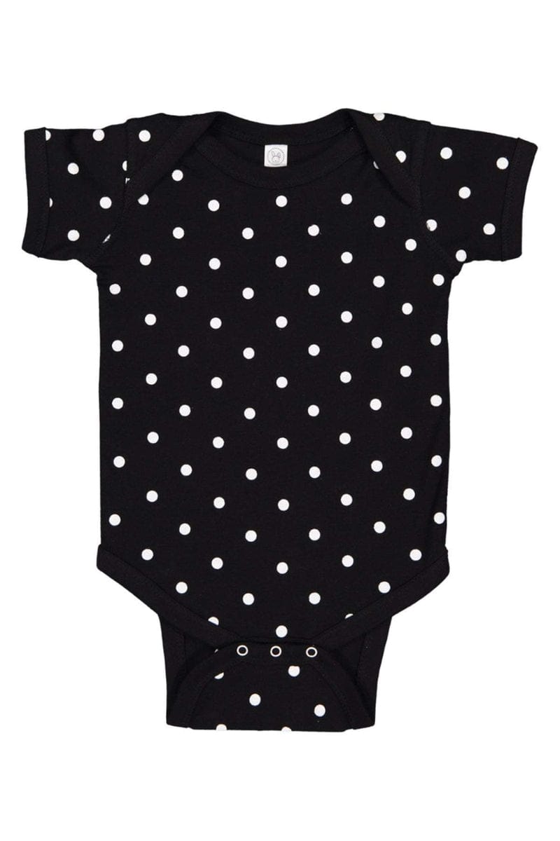 Rabbit Skins 4400 Infant Baby Rib Bodysuit, Traditional Colors in 