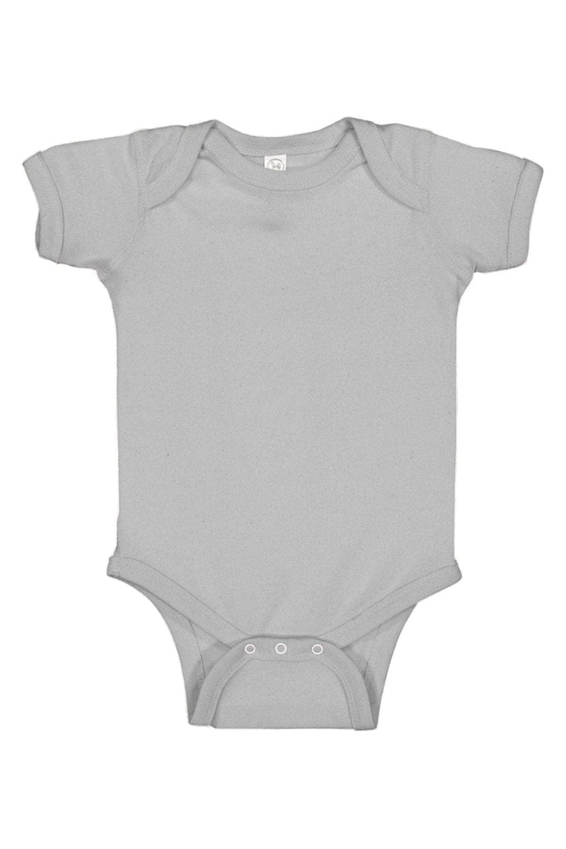 Rabbit Skins 4400 Infant Baby Rib Bodysuit, Traditional Colors in 